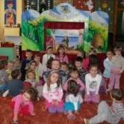 Návšteva divadielka "Včielka" v MŠ