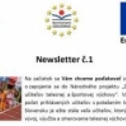 Projekt - Zvýšenie kvalifikácie učiteľov telesnej a športovej výchovy