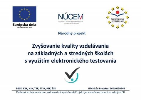 NP Zvyšovanie kvality vzdelávania na základných školách s využitím elektronického testovania