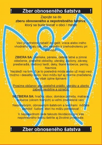 Zber obnoseného a nepotrebného šatstva