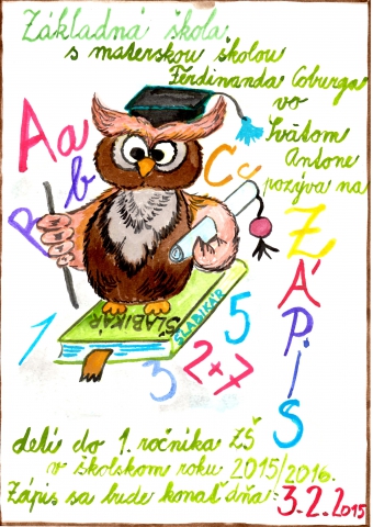 Zápis detí na povinnú školskú dochádzku